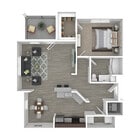 Trimaran - 1 Bed, 1 Bath, 926 sq. ft. - 3D Furnished