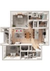 Wesley Village - Plano de planta B1