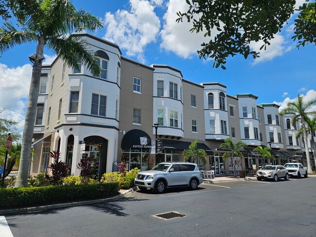 Front of building - 8111 Lakewood Main St Condo Unit 201