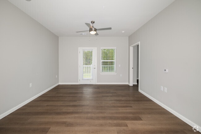 2BR, 2BA - 975SF-Living Room