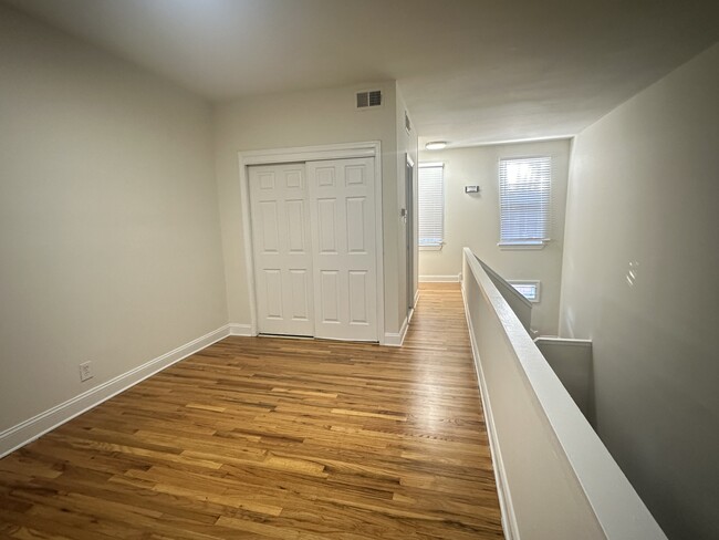 View from bedroom to the front door - 935 Lombard St Apartments Unit 103