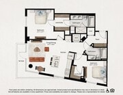 B01 | 2x2 | 1113 sq ft