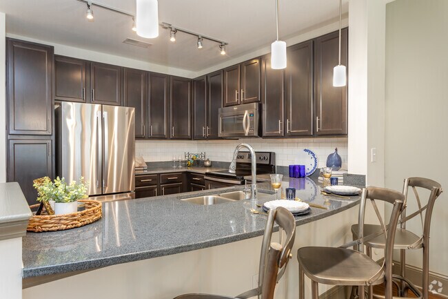 1BR, 1BA - 744SF B1- Kitchen