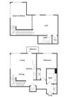B4 | 2 bed 2 bath | 1,046 sq. ft.