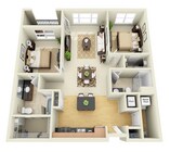 B1 floor plan The Victor Stonebridge