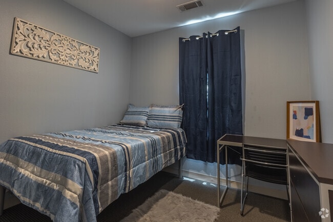 B1 2BR, 2BA - 812SF - Bedroom