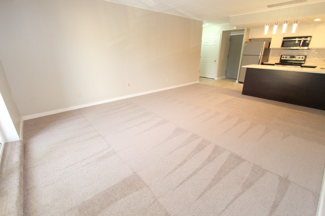 Negley Kitchen + Living Room - Negley Apartments