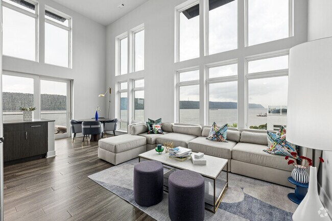 2BR, 2BA -1,397SF - Living Room