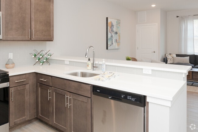 2 BR-2 BA 1072 SF Kitchen