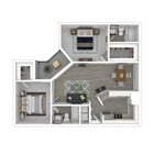 Two Bedroom-Two Bath B1