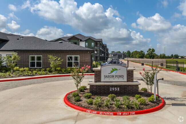 Señalización en la entrada - Saxon Pond Flats