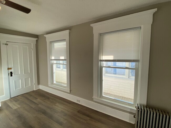 Enclosed porch off kitchen