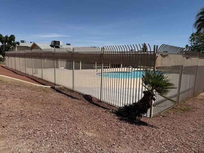 Photo - 3 Bedroom Townhouse with a 2 car garage and a middle courtyard area