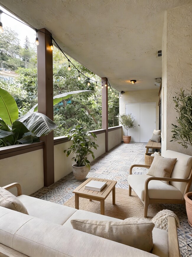 Balcón privado - 11939 Gorham Ave Unidad 207