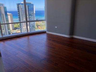 Both bedrooms with ocean view - 1288 Kapiolani Blvd Unit 4207