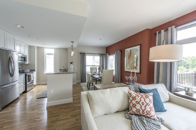 Living Room and Open Kitchen