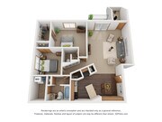 MontereyTwo Bedroom 15 Bath D With Den(1)