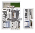 B1 floor plan Touchstone at South Mountain