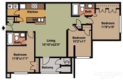 3BR/2BA