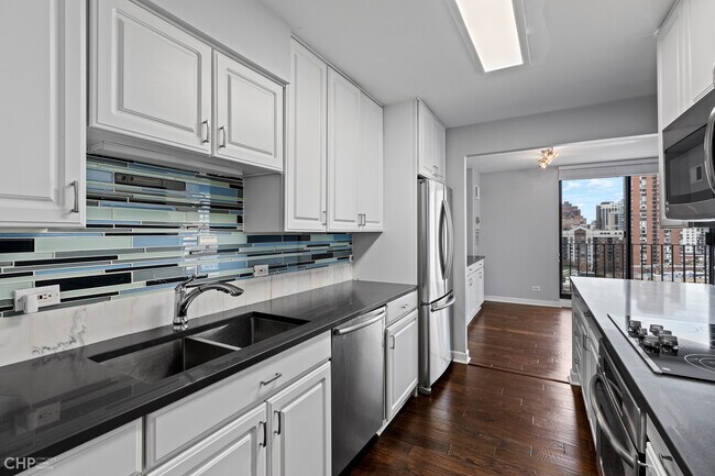 Kitchen - 70 W Huron St Unit 1302