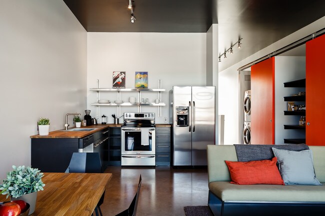 Kitchen, dining and living room - Freight Residences