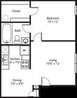 1BR/1BA