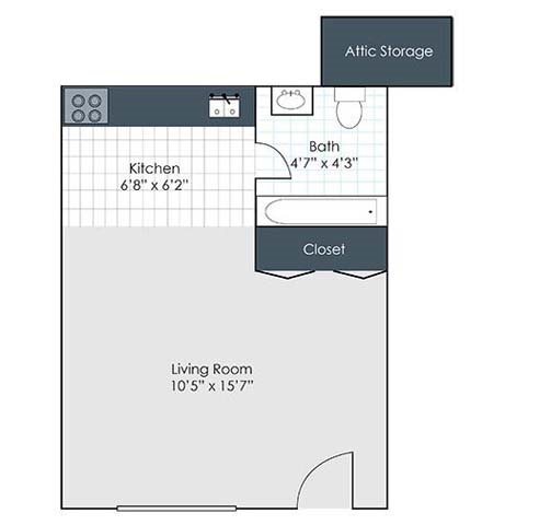 Studio Apartment