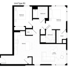 B3 floor plan Addison