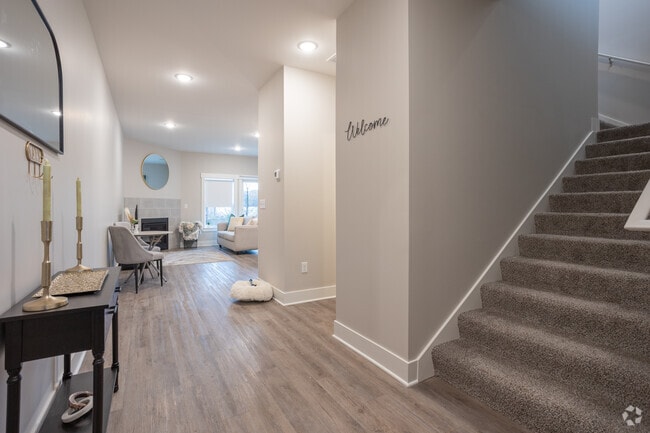 2BR, 2.5BA - 1,238SF - Living Room
