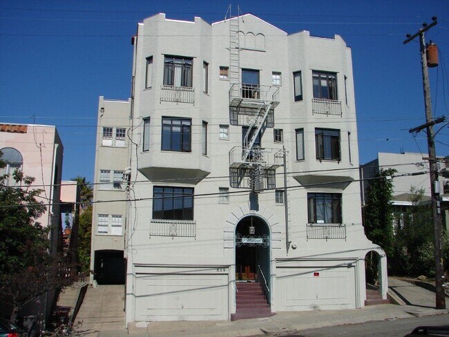 Exterior of building - 859 Warfield Ave Apartments