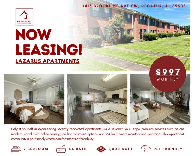 Building Photo - Beautiful Updated Townhomes in Decatur, AL Unit 1415 #3