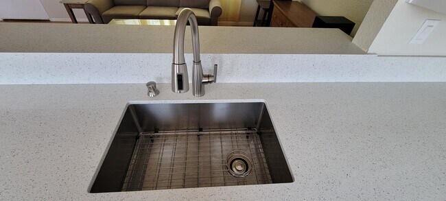 Delta sprayer faucet with soap dispenser - 4446 W 136th St Unit 2