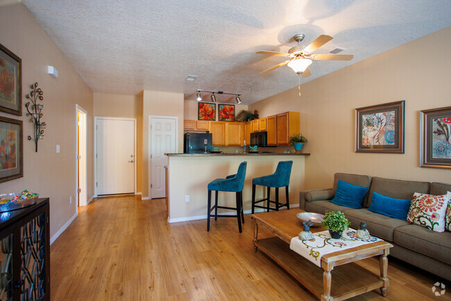 Jade - 1,165SF Model - Living Room - Diamond Mesa Townhomes