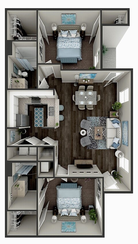 Floor Plan - 2 Bedroom