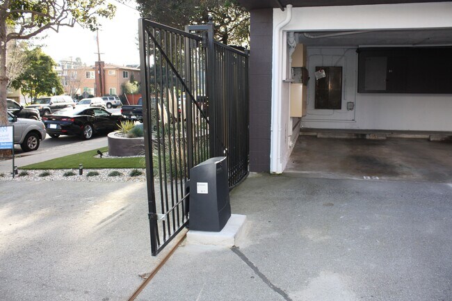 Parking security gate - Park Laurel Apartments