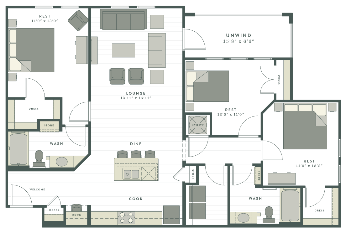 Floor Plan - The Dorothy