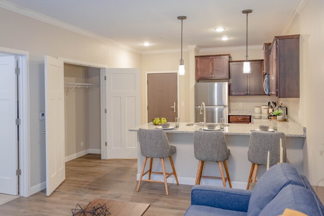 Entry closets (in select homes) - Eagan Heights Apartments