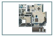 One Bedroom Floorplan