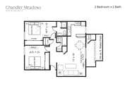 2 Bedroom, 2 Bath