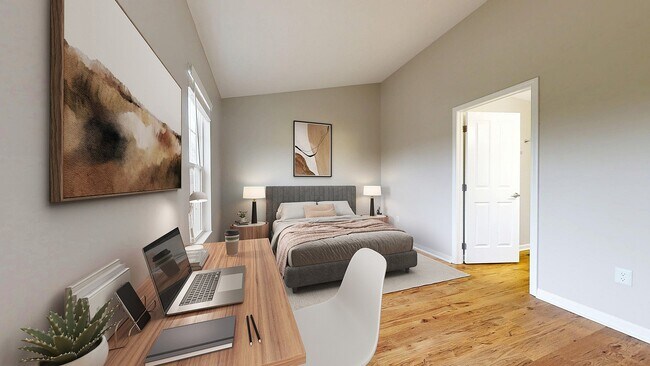 Renovated Primary Bedroom