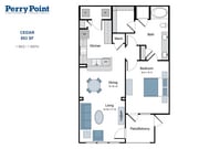 Amenities may vary by unit. Features not included in every home are marked with an asterisk (*). For more information about unit-specific amenities, please contact our leasing team.