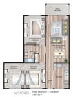 1083 Sq Ft