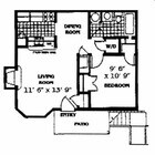 1BR/1BA