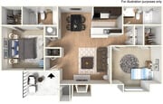 885 Square Feet
