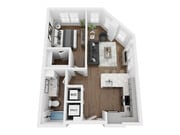 A2 floor plan Enclave at Radius Dilworth