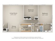 Large Two Bedroom