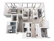 A9 floor plan Lake and Wells