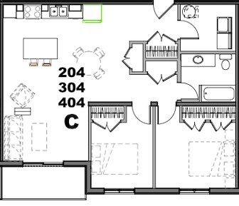 Photo - Apartment for Rent Unité 1