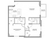 Building B - 2 Bedroom, 2 Bath