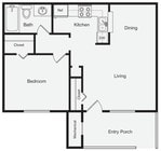 1 Bedroom Apartment Home